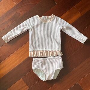 Ruffle Butts 2 piece swim set